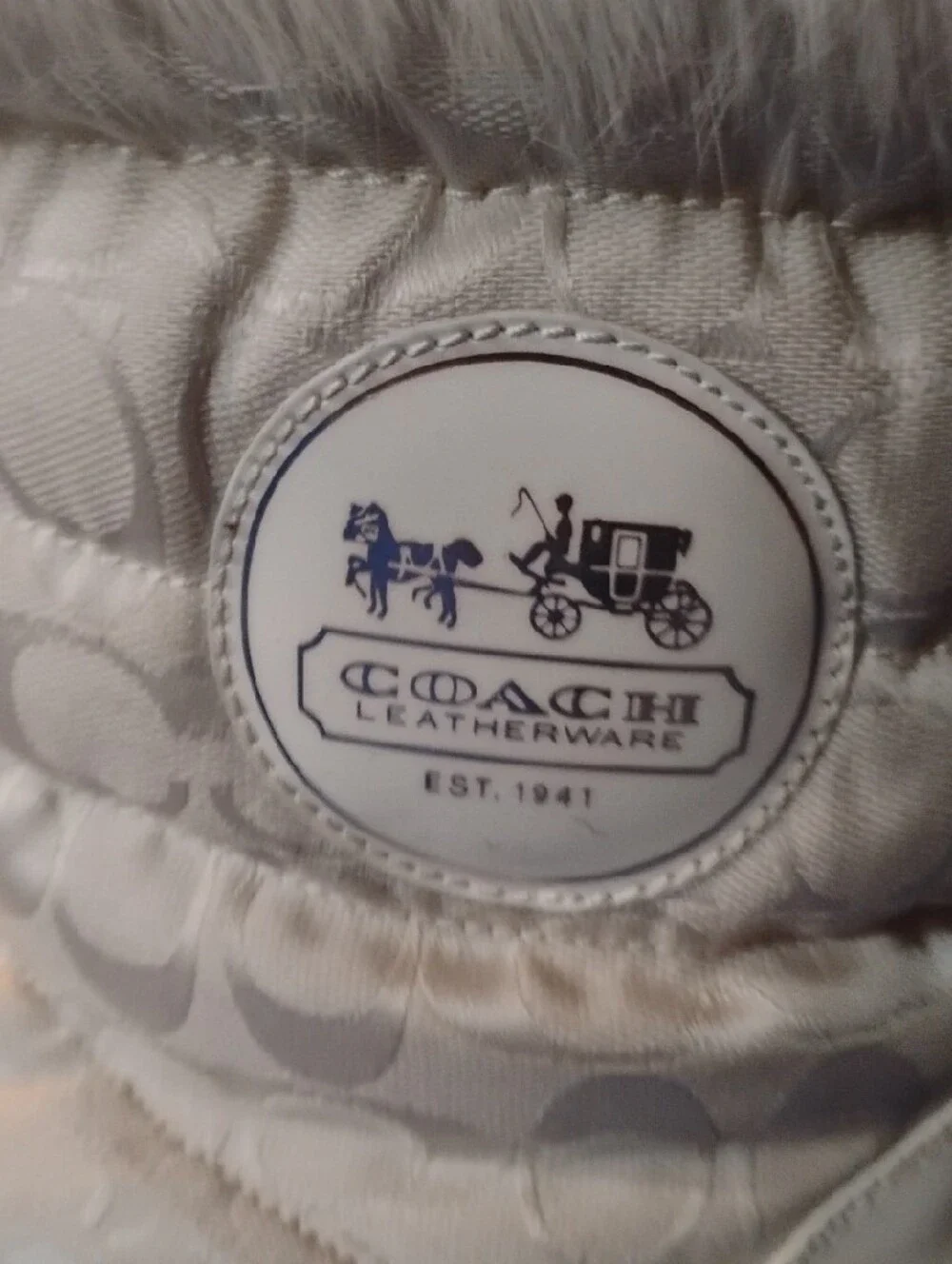 Coach winter boots